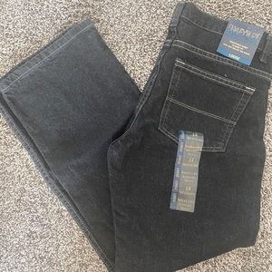 Boys Black Wash Classic Loose Fit Jeans Size 14 Regular NEW WITH TAGS